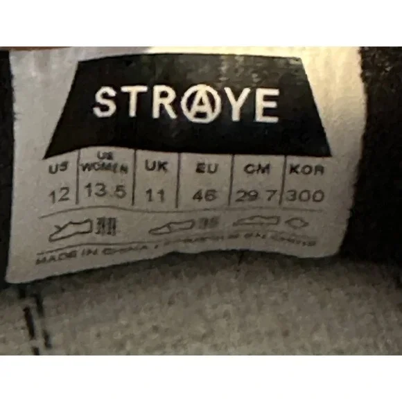 Straye Fairfax Flame Sneakers Size 12 - Picture 7 of 7